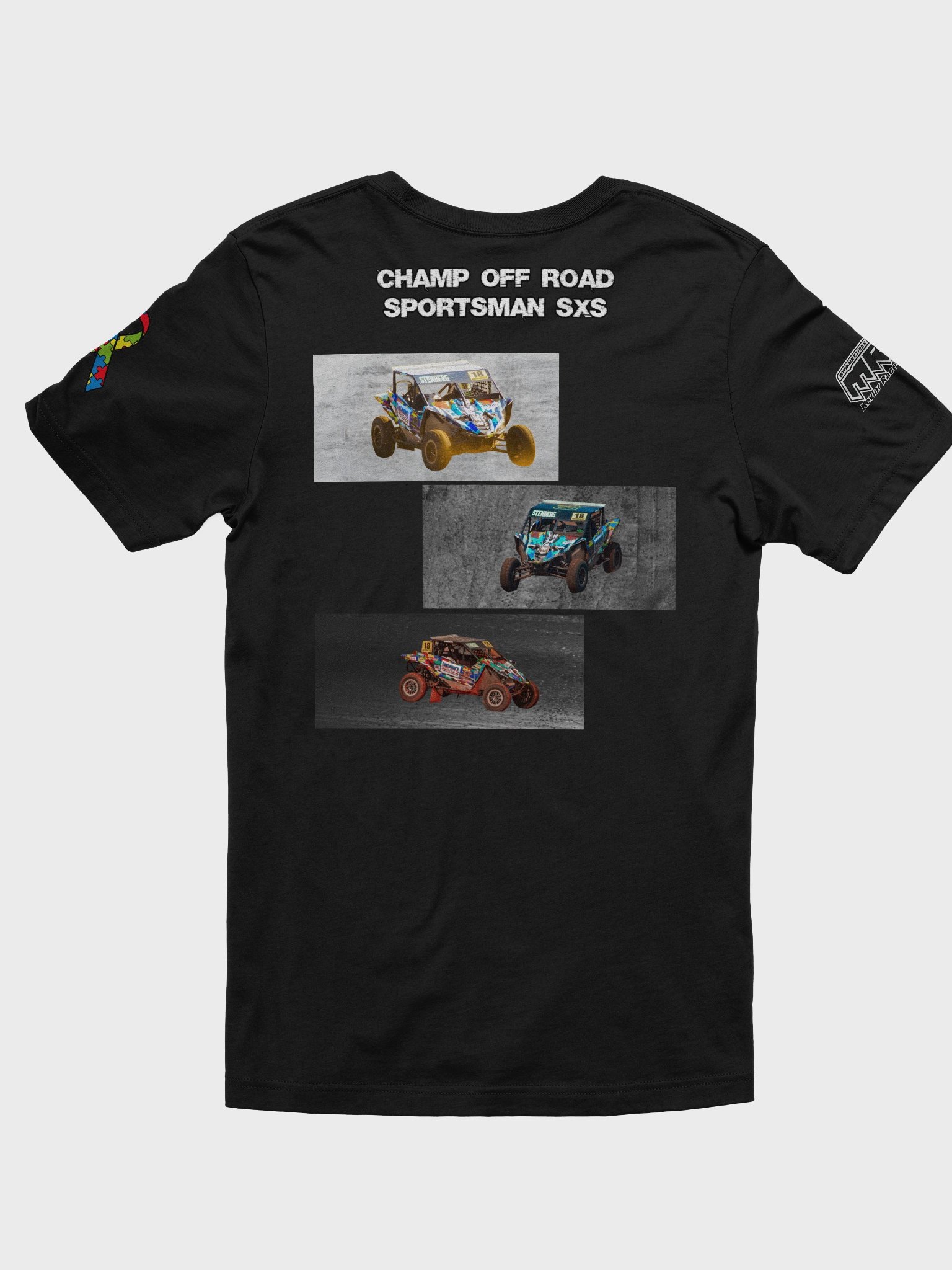 Autism Awarness #18 Racing T-Shirt product image (2)