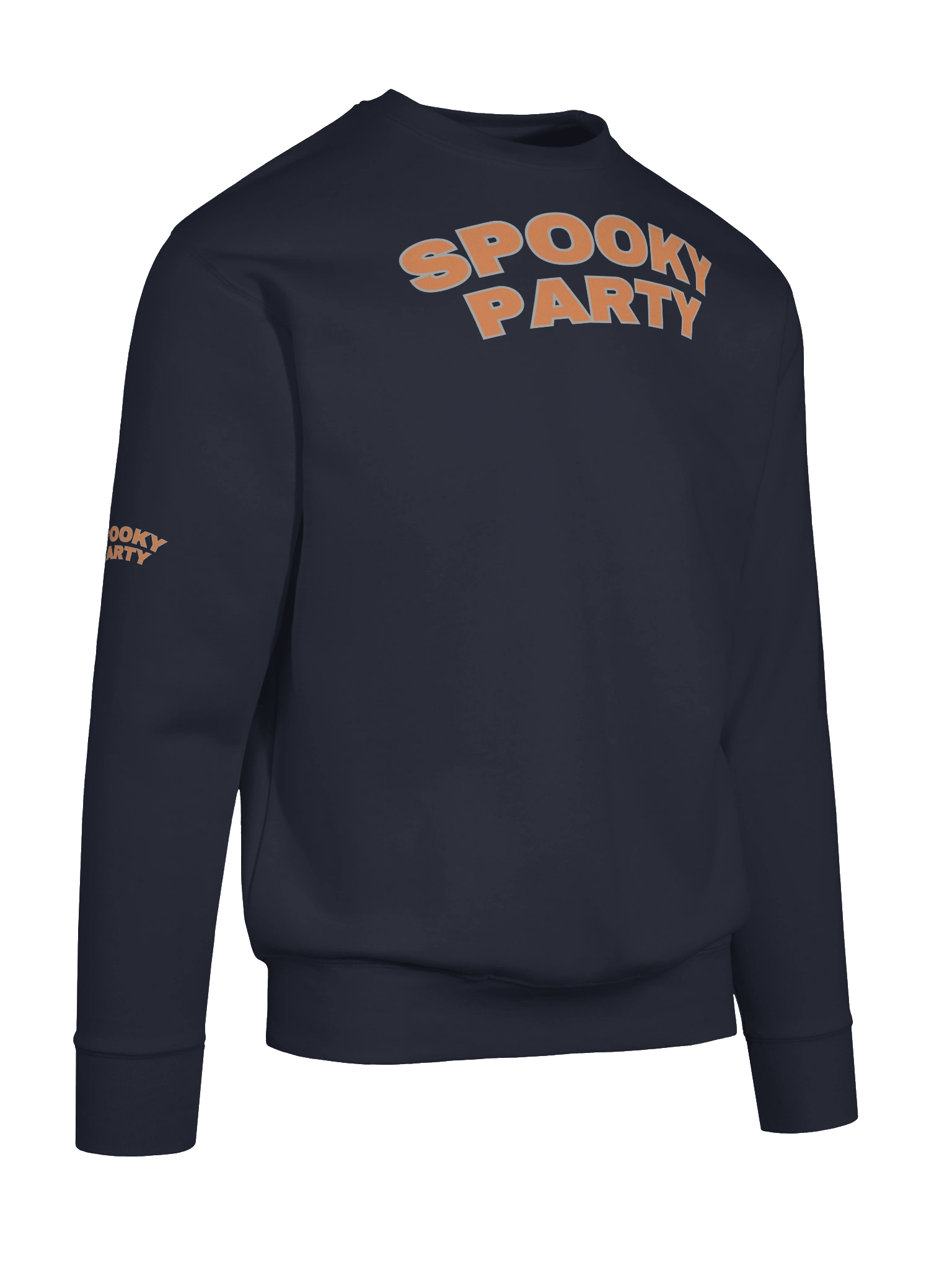 “Spooky Party Typography Sweatshirt – Halloween Fun” product image (57)