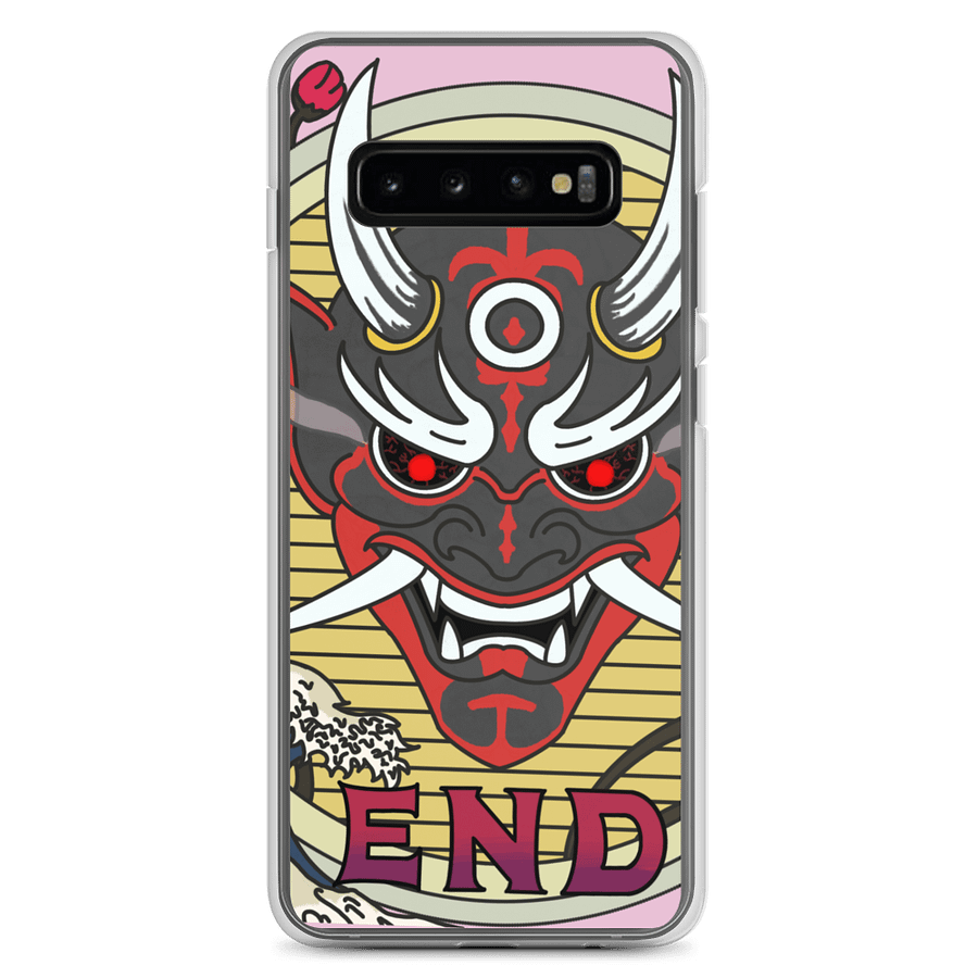 Demon Mask Zen Samsung® Clear Case product image (1)