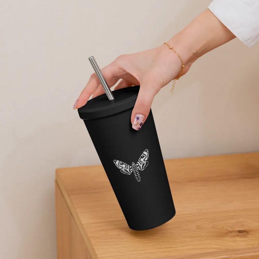 Death Moth Insulated Tumbler - 20 OZ product image (10)