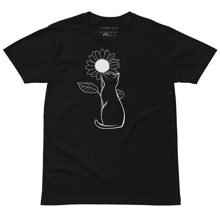 Sunflower Cat Supreme Comfort Unisex T-Shirt product image (2)