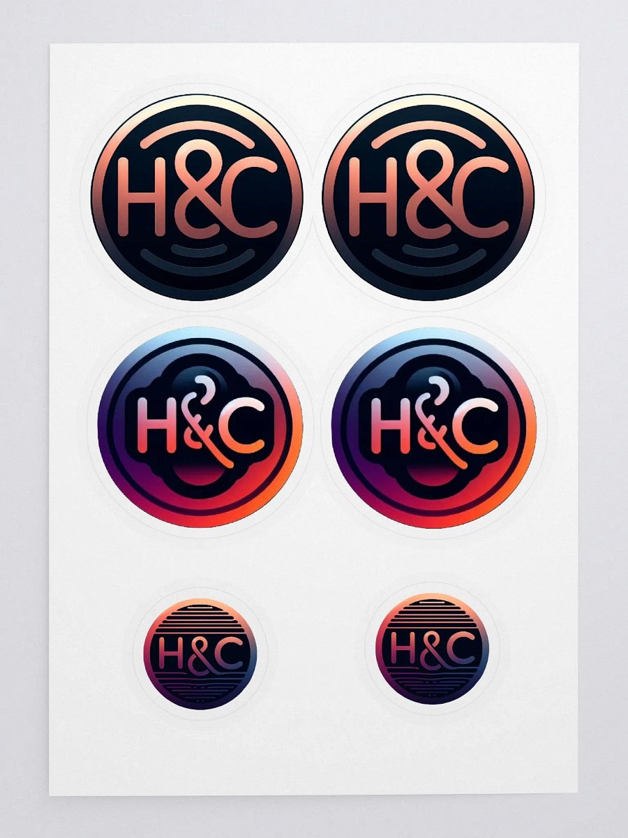 H&C Sticker pack product image (3)