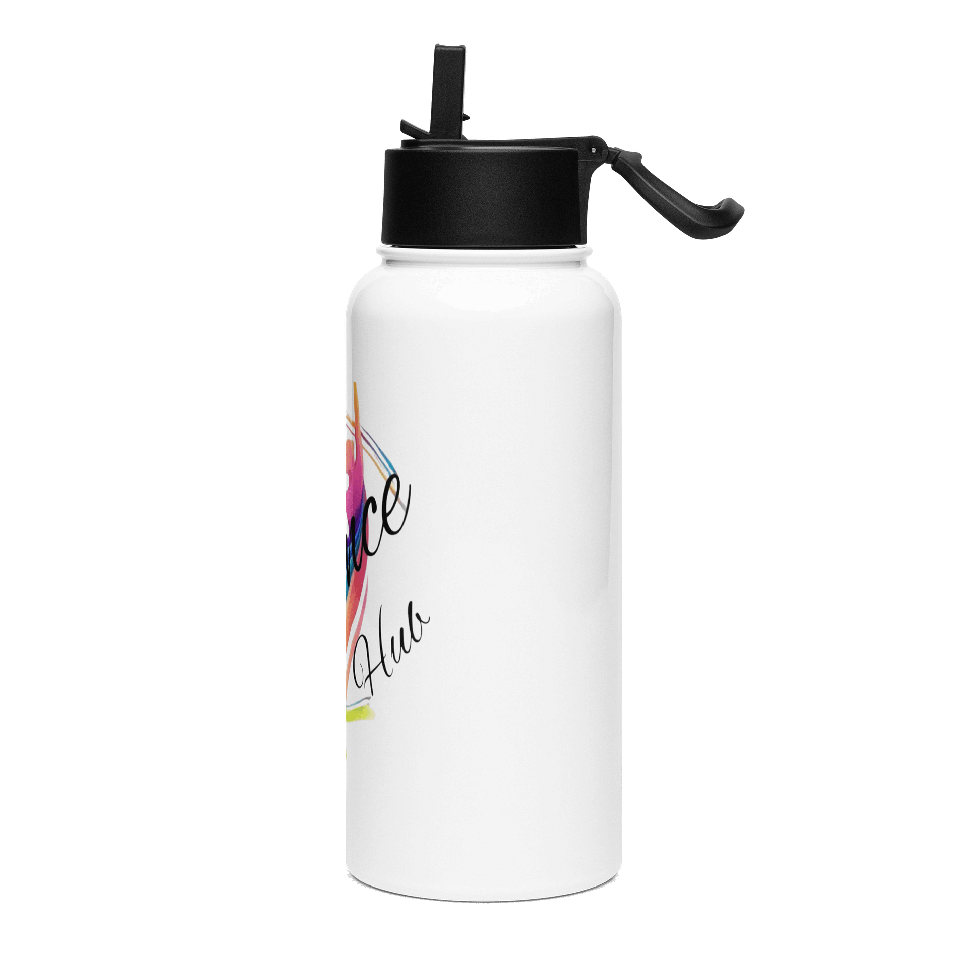Stainless Steel Bottle with Straw product image (3)