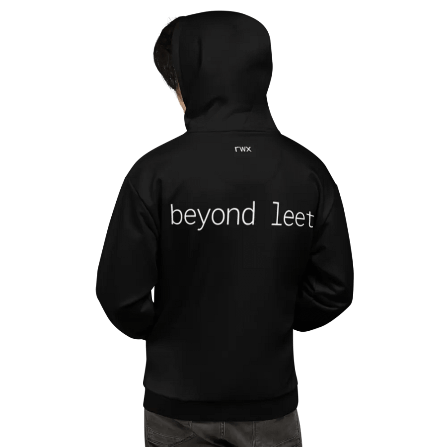 1338, beyond leet hoodie (dark mode) product image (7)