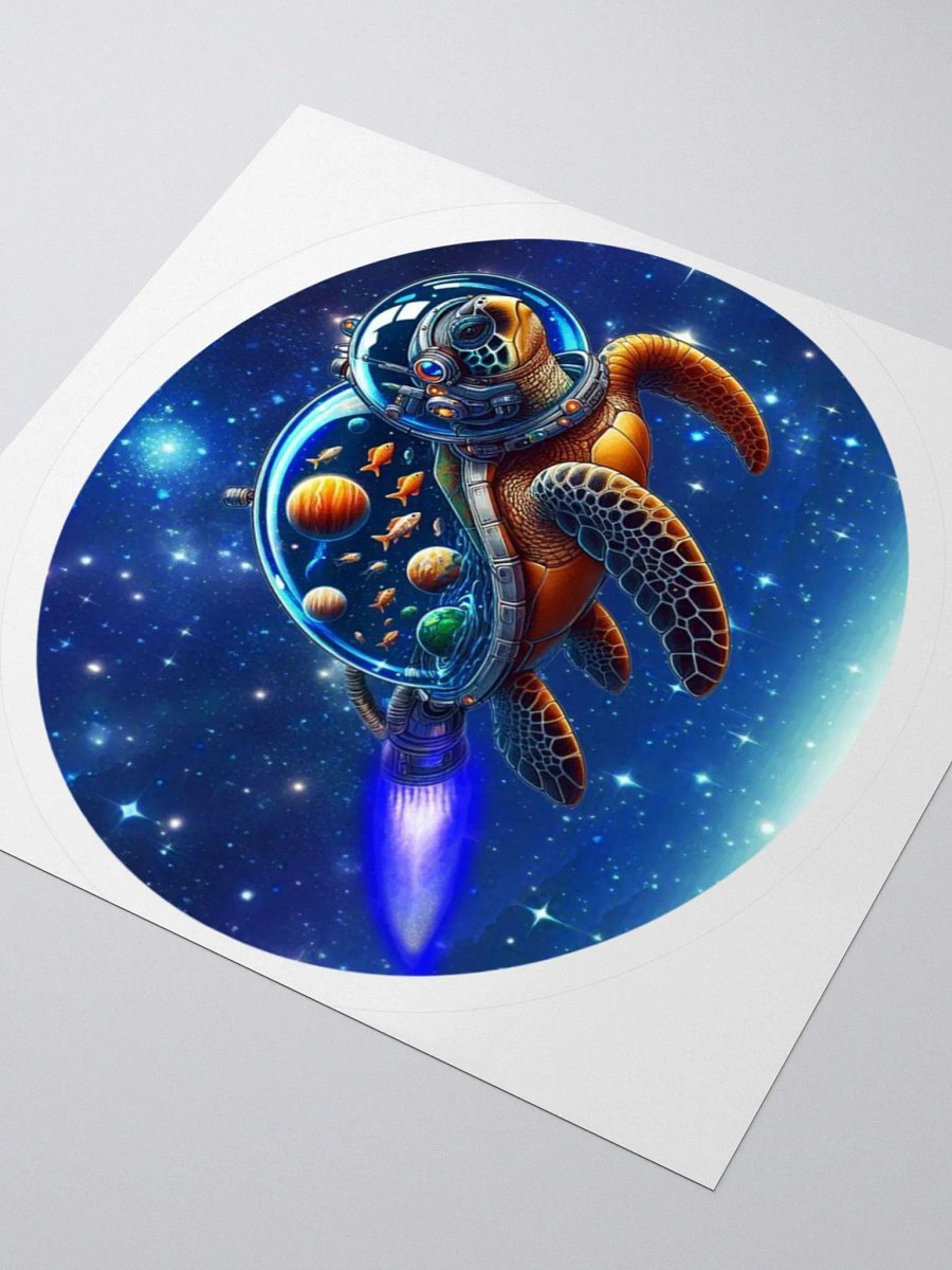 RamJet's Space Turtle Sticker product image (3)
