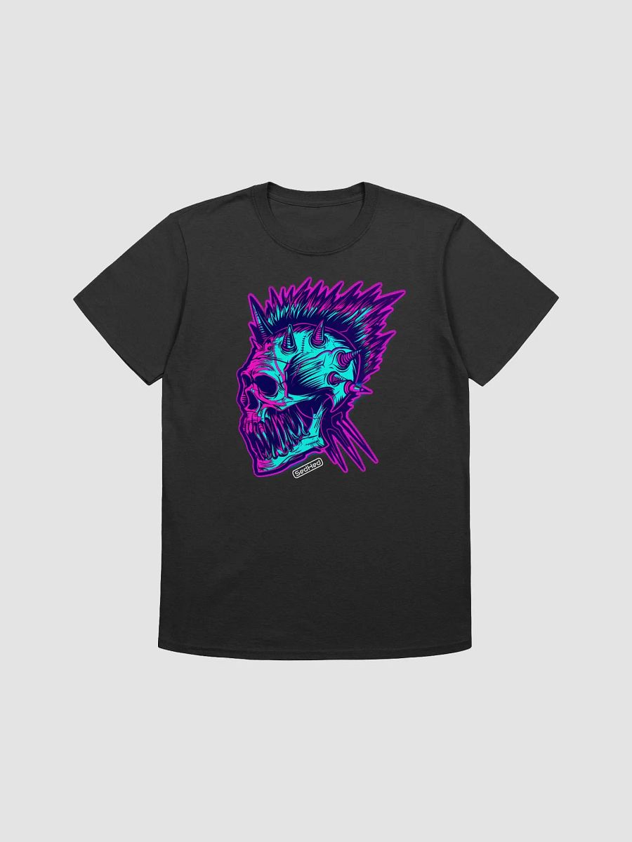 Neon Punk Skull Unisex T-Shirt product image (1)
