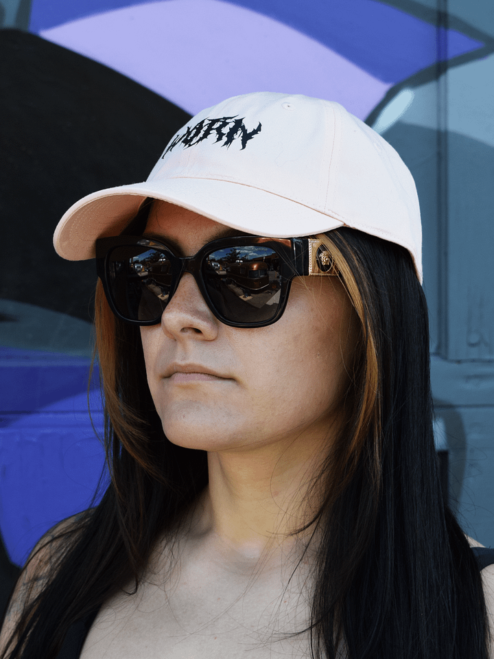 Worn Logo Pink Dad Hat product image (2)