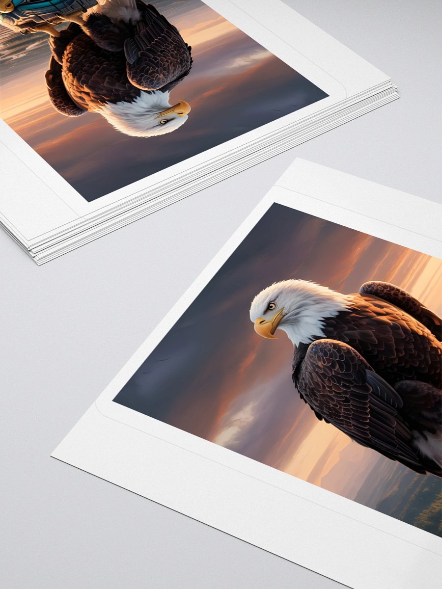 Eagle Totem Sticker - Exclusive Vinyl Design with Cultural Elegance product image (11)