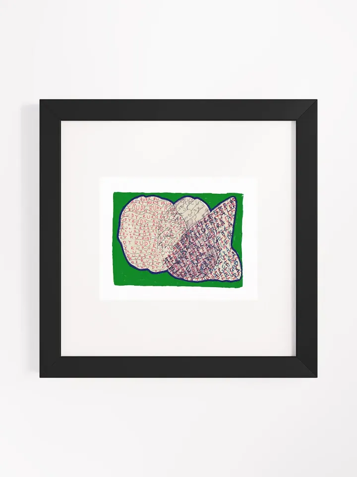 rudy give us a shot algebra Panel Card Print Framed product image (2)