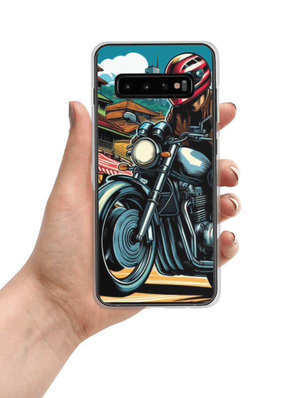 Urban Rider Samsung® Case | Kampala city Uganda AIwork product image (7)