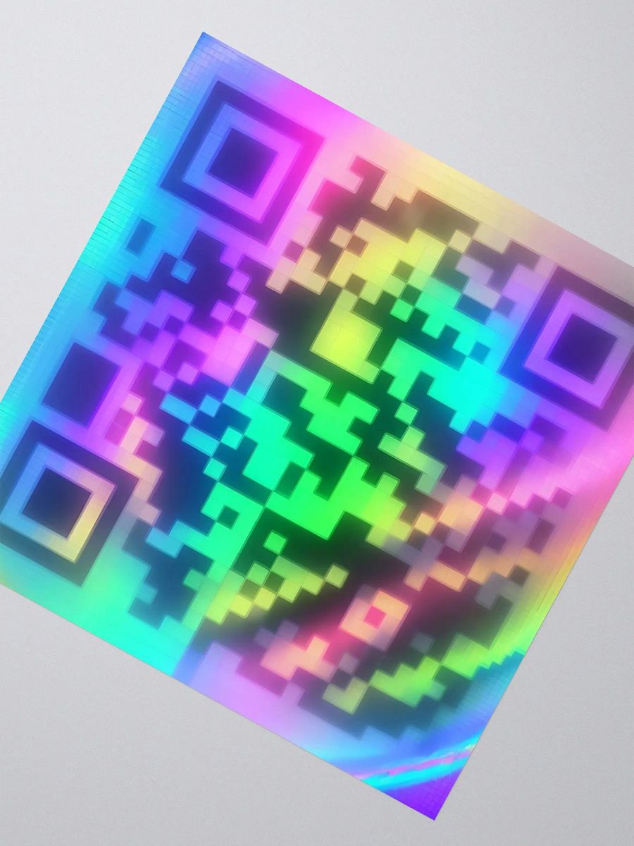 Vision Holographic Sticker product image (2)