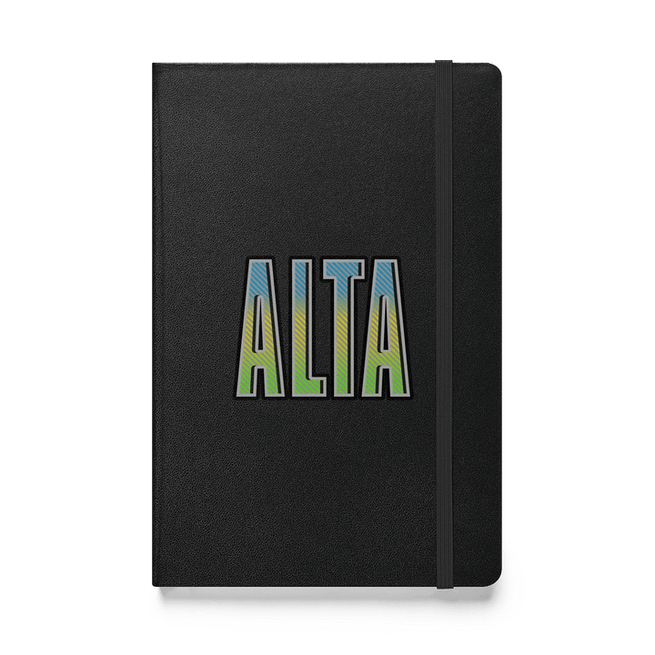 Alta Alberta Vibrant Striped Hardcover Notebook product image (1)