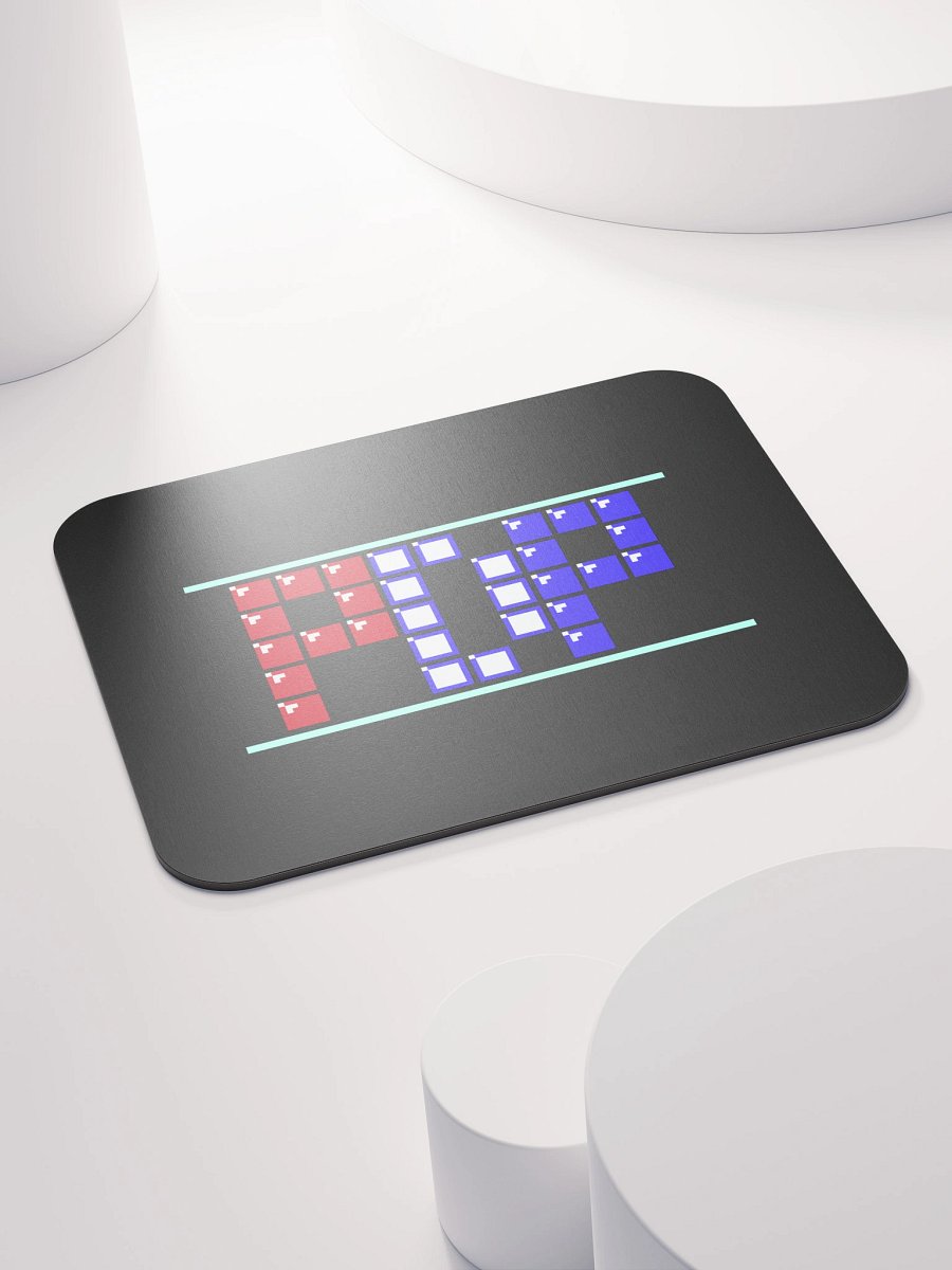 Retro Piece Dependency Podcast Mousepad product image (4)
