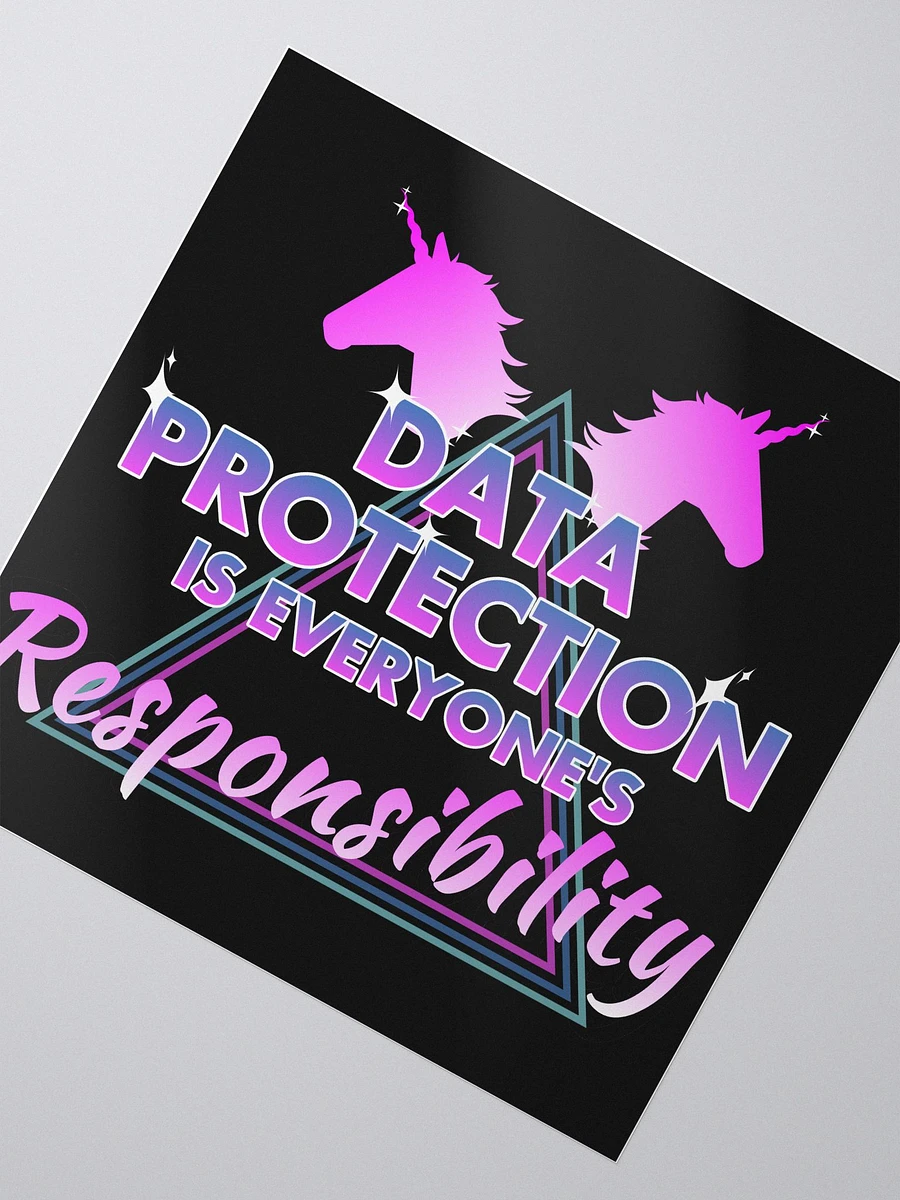 Data Protection bubble free stickers product image (2)