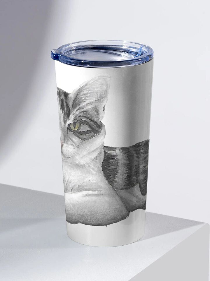 Cat Drawing Travel Cup product image (2)