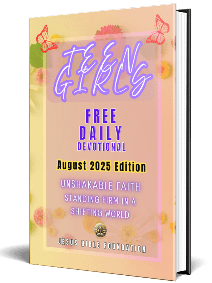 Teen Girls Free Daily Devotional: August 2025 Edition Unshakable Faith: Standing Firm in a Shifting World product image (1)