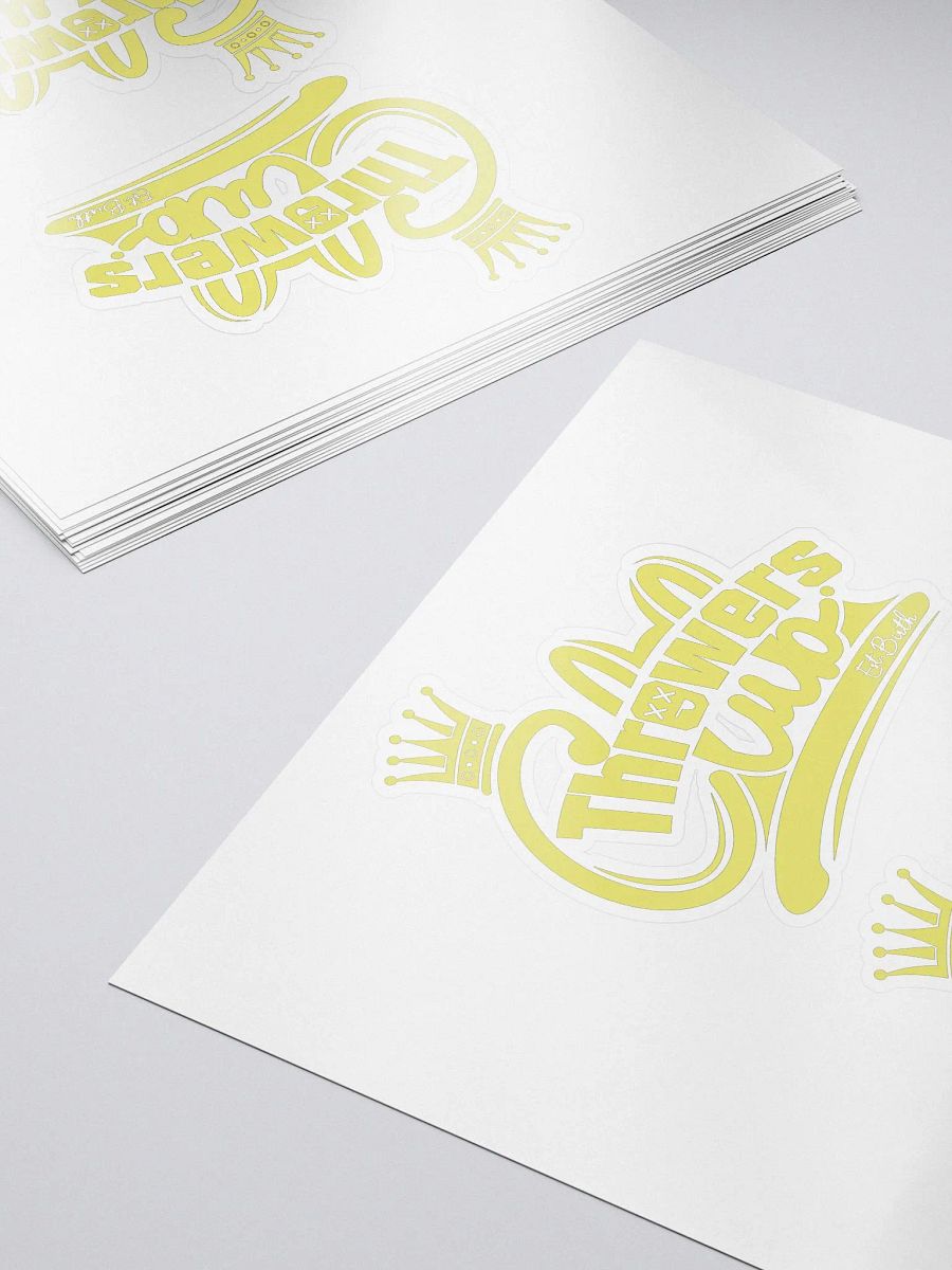 TClub Yellow Sticker product image (5)