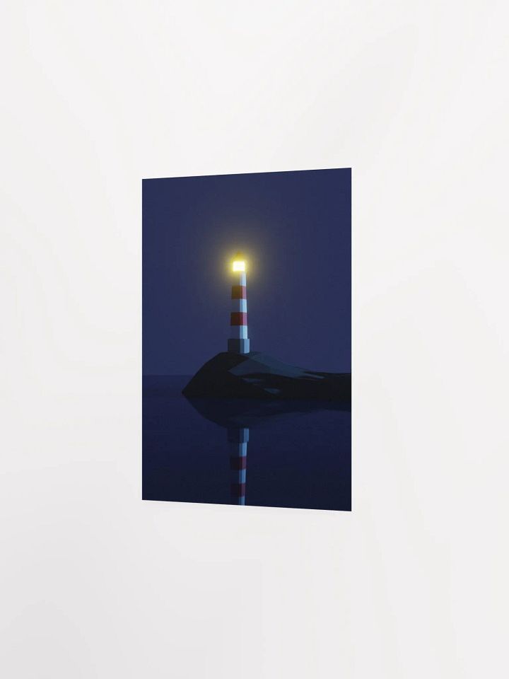 LowPloy Lighthouse Poster product image (11)