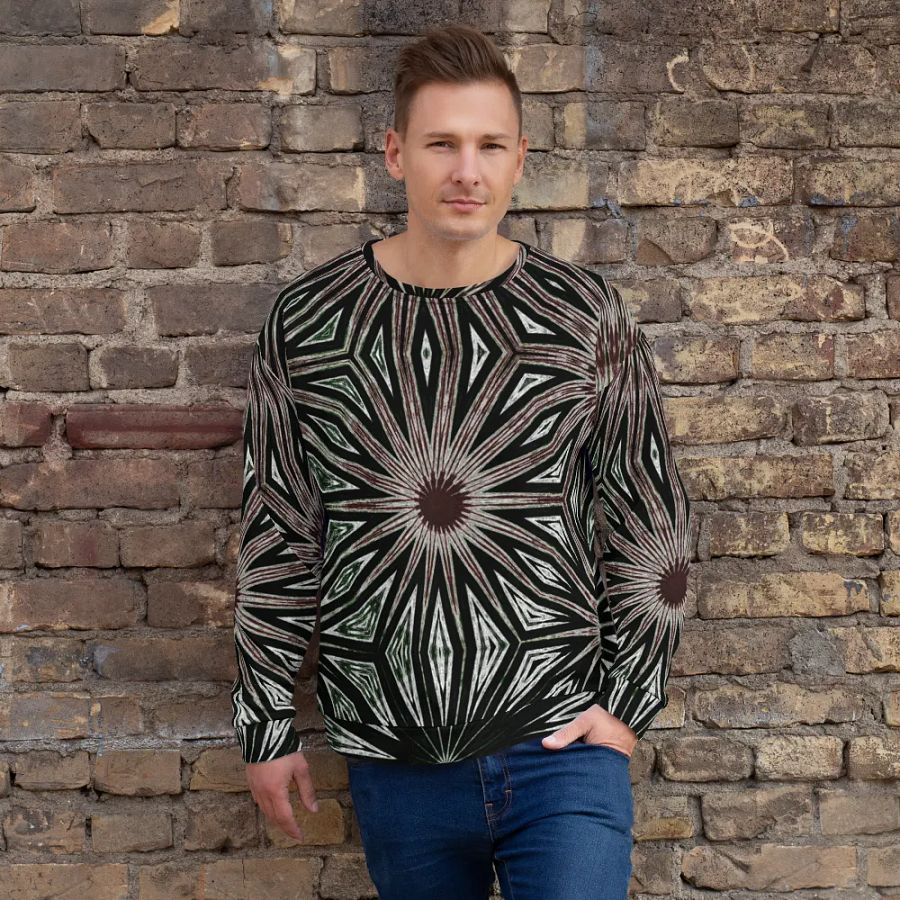 Abstract Modern Coloured Circles Unisex Sweatshirt product image (3)