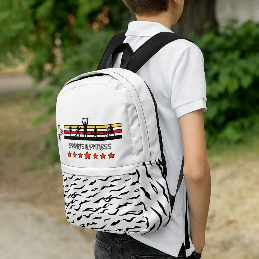 Sports direct -All-Over Print Backpack product image (3)
