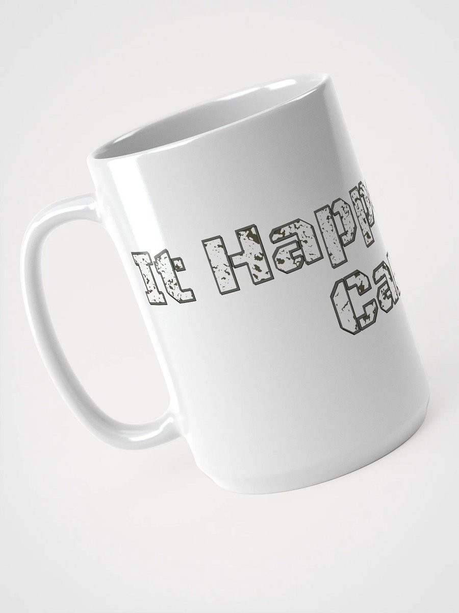 White Glossy Mug - It Happennnns Camo product image (3)