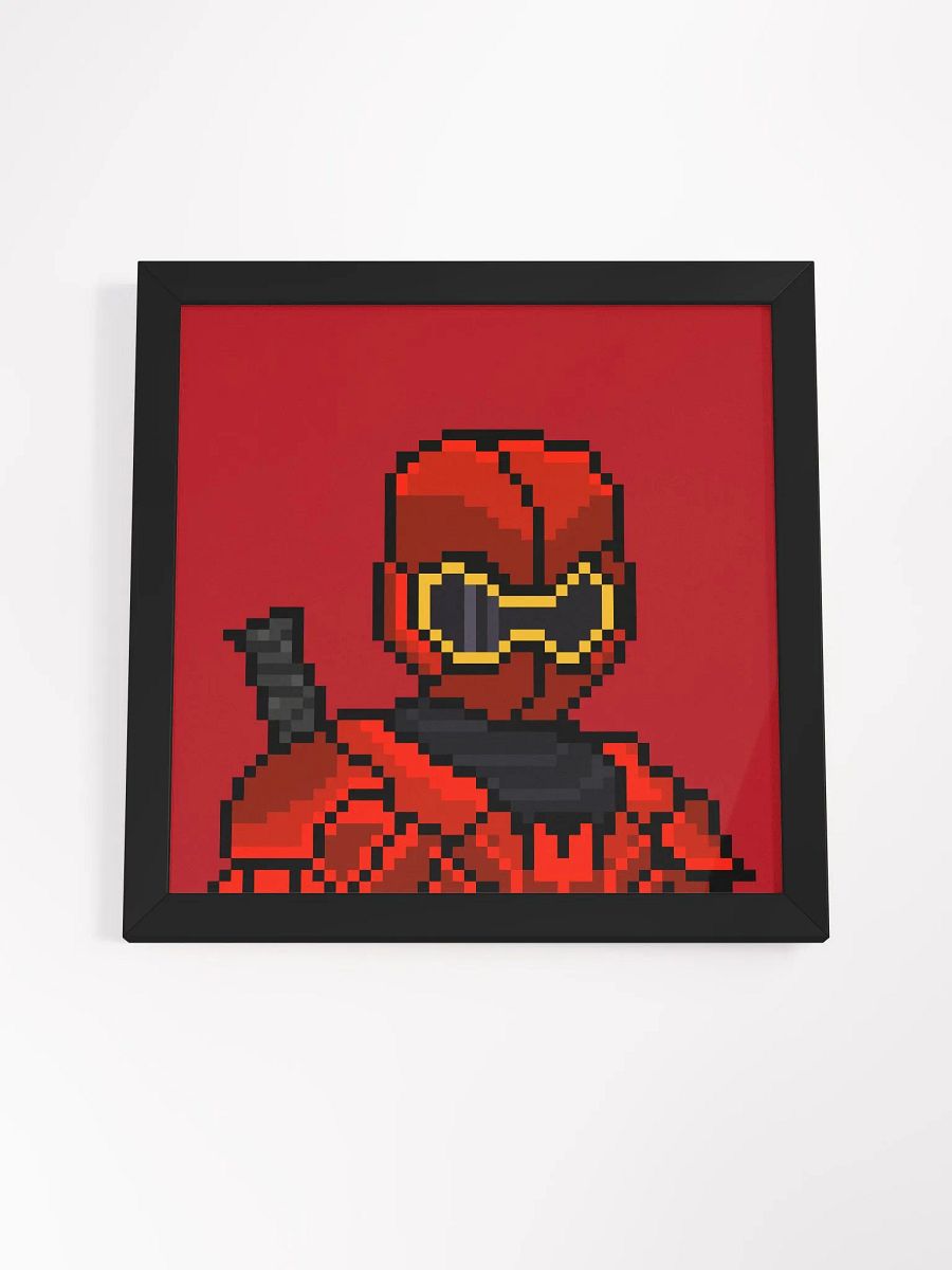 Power Zerp #1863 Red Ninja Squared Frame product image (4)