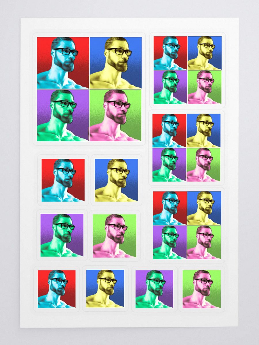 Giga McGarrah – Pop Edition Sticker Sheet product image (3)