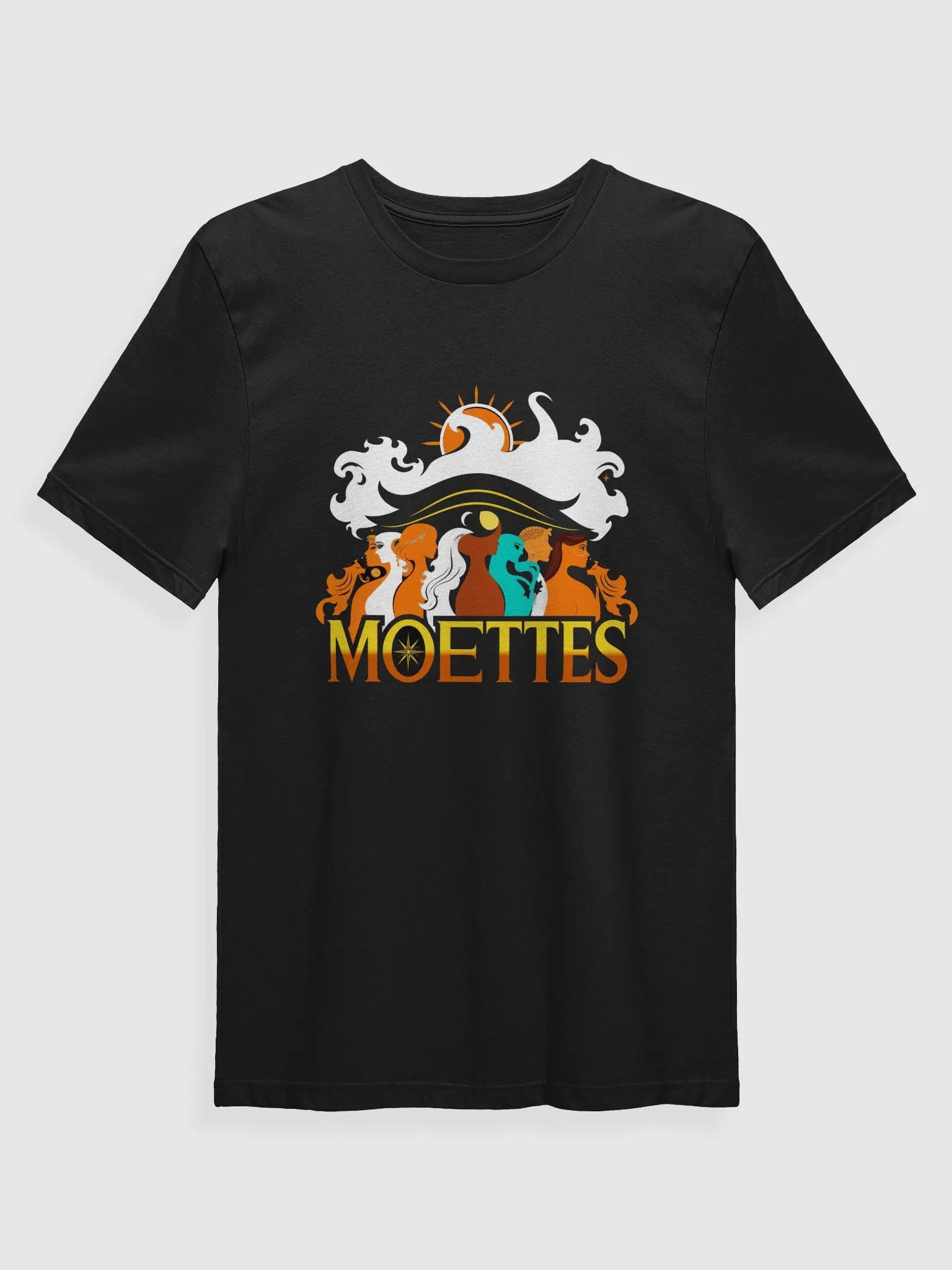 DHP Radiant Moette's Women's His & Her's Couple's T-Shirt product image (1)