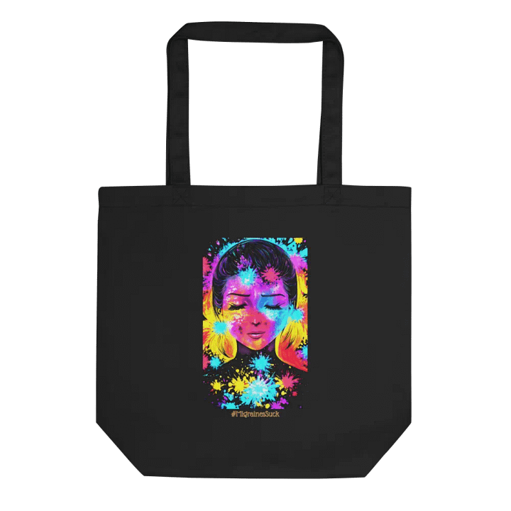 Migraines, Ocular Starbursts, Black Tote product image (1)