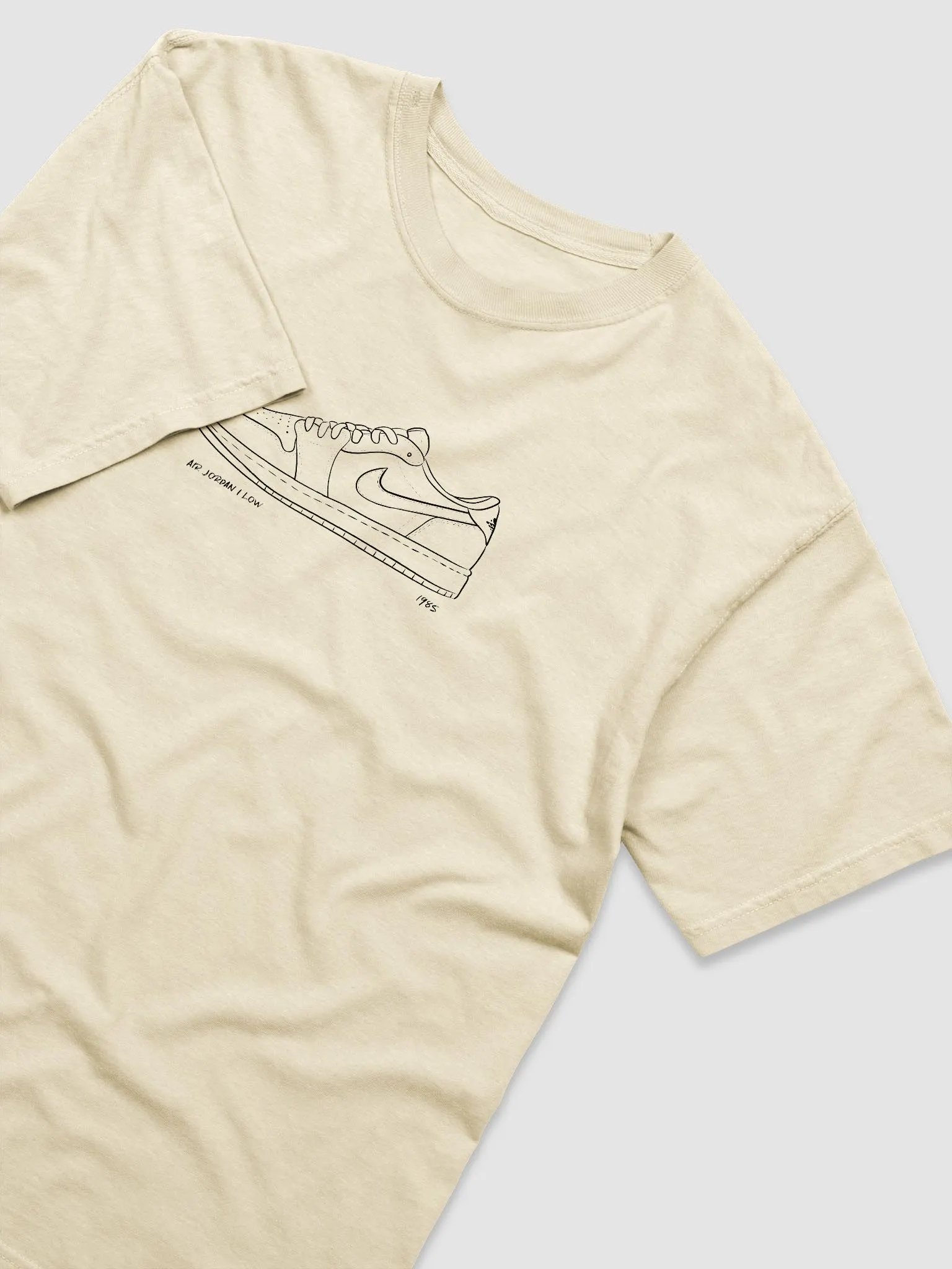 AJ I Low Black Print product image (7)