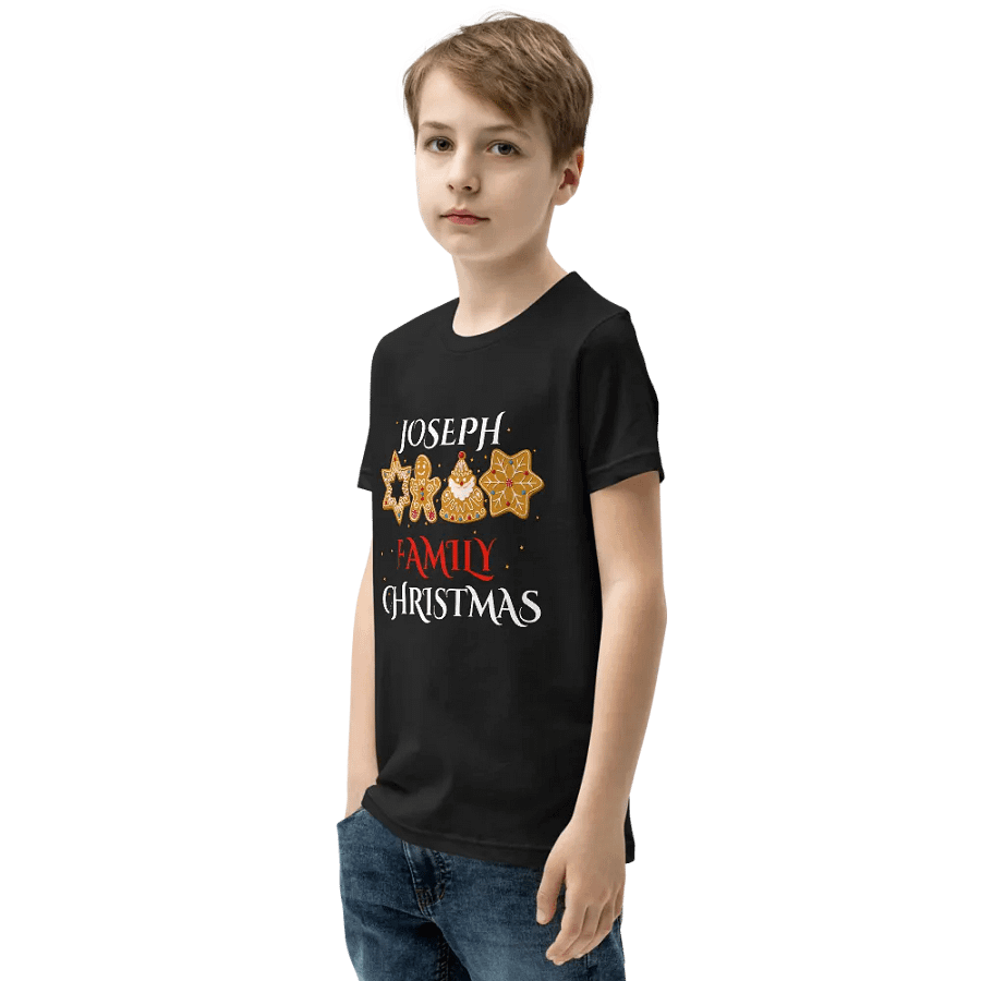 Family Fun Gingerbread Custom Youth T-Shirt product image (4)