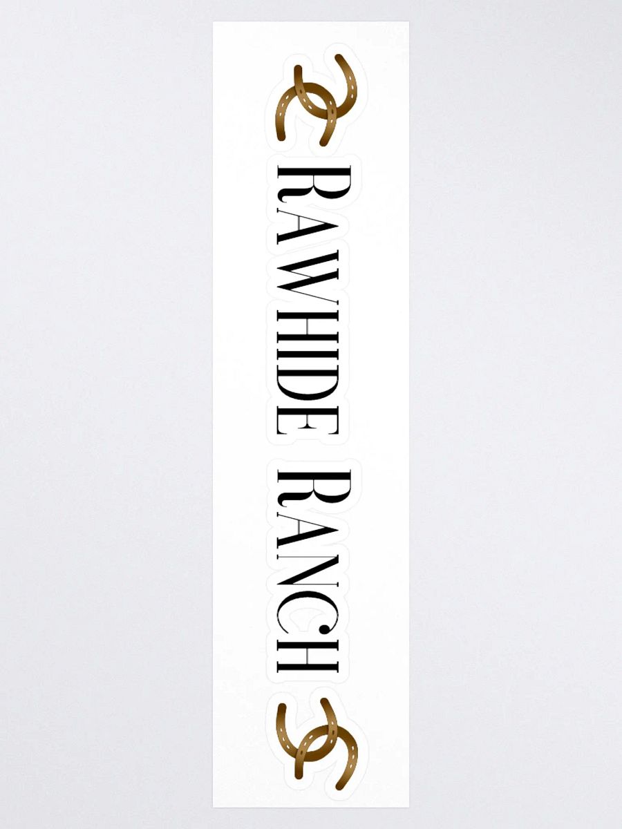 Rawhide Ranch Long Logo Kiss Cut Sticker product image (3)