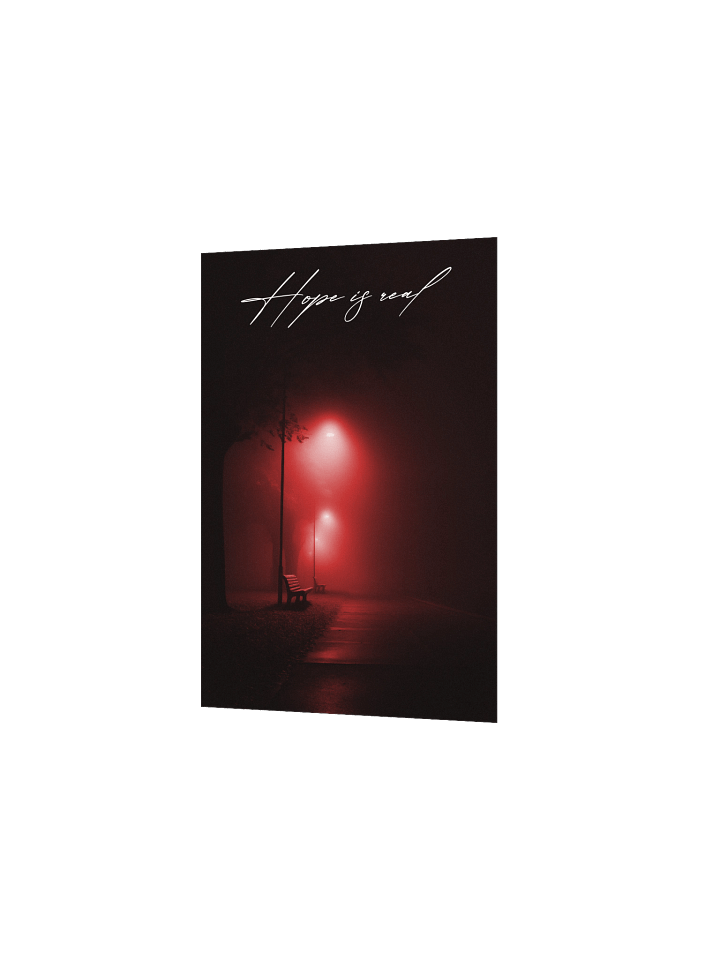 "Hope is real" Handwritten Matte Poster product image (8)
