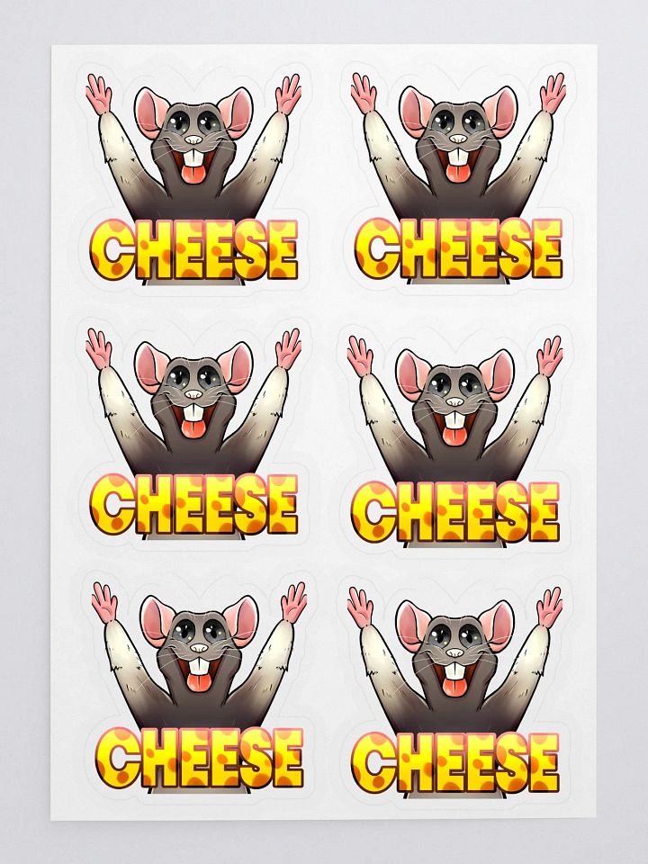 CHEESE Stickers product image (1)