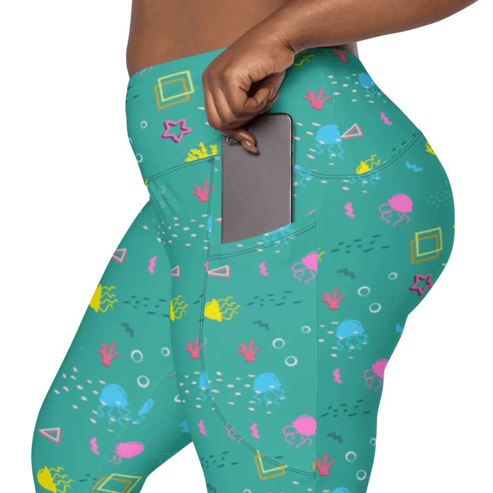 Shifty Seas pattern pocket leggings product image (5)