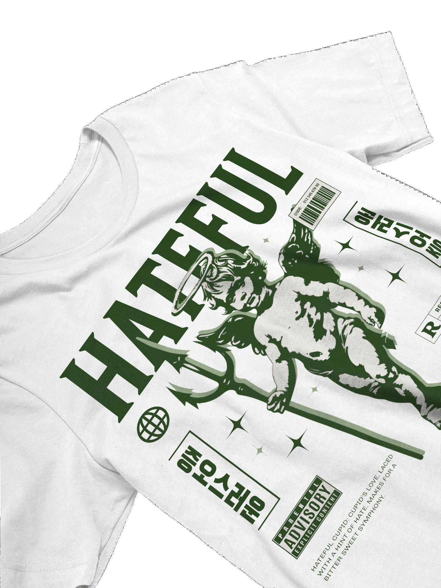 Hateful | Unisex Bella+Canvas Supersoft T-Shirt product image (4)