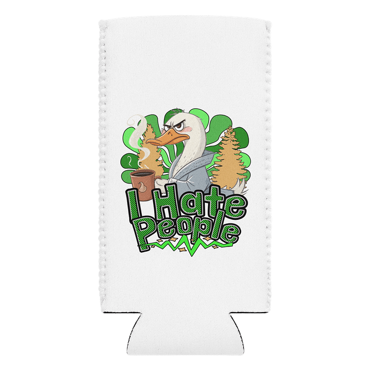 I Hate People Goose Quirky Can Cooler product image (1)