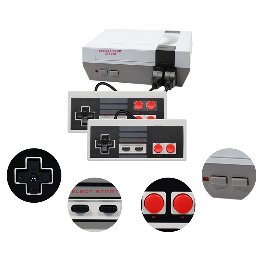 Mini Retro Game Console with Hundreds of Games- USB Powered product image (4)