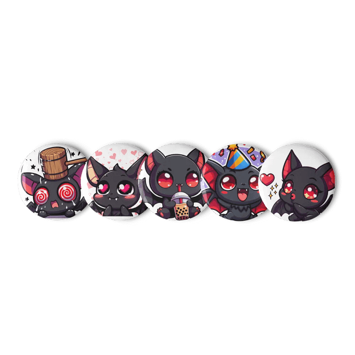 Bat Emote Pins product image (1)