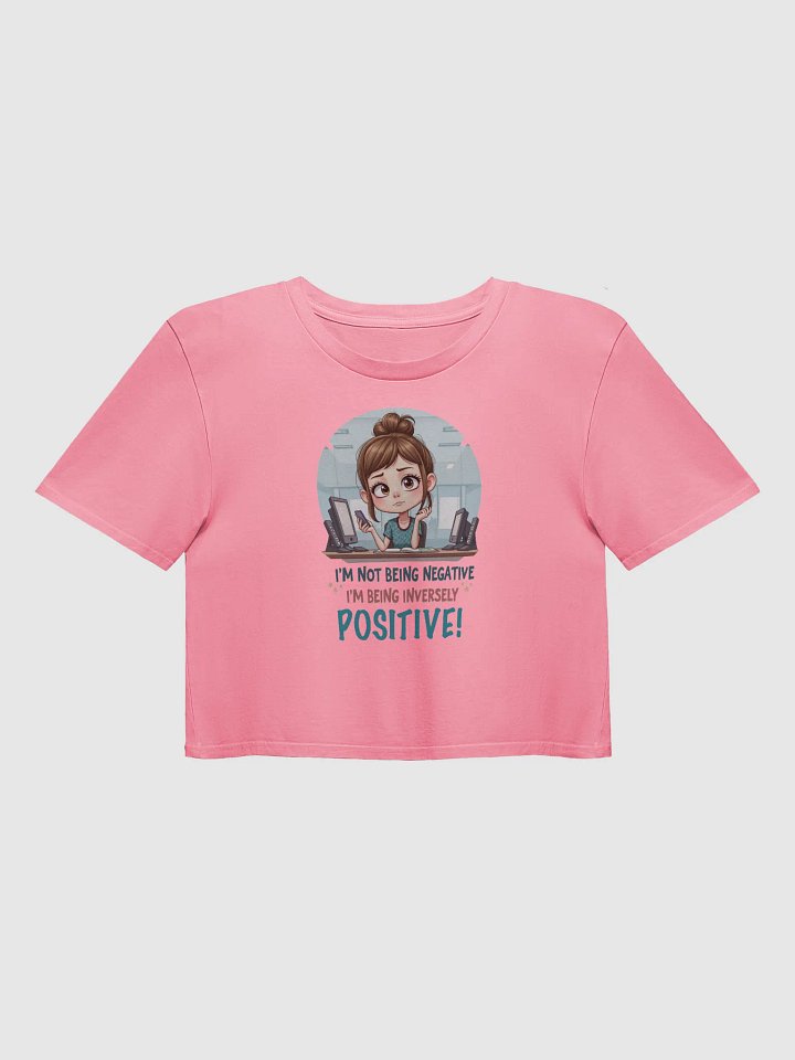 Inverse Positivity Chibi Women's Crop Top product image (5)