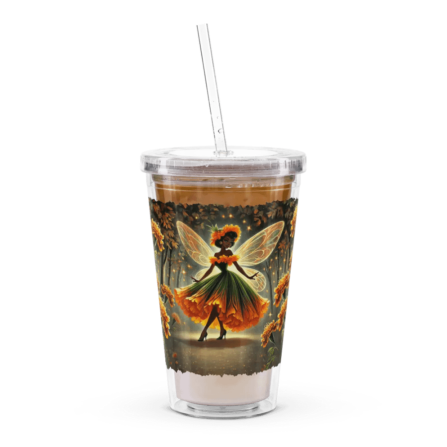 Marigold Fairy Enchanted Garden Double Wall Tumbler product image (8)