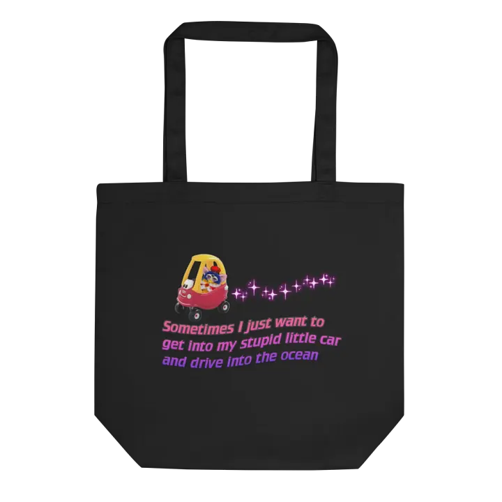 Stupid Little Car Tote Bag product image (1)