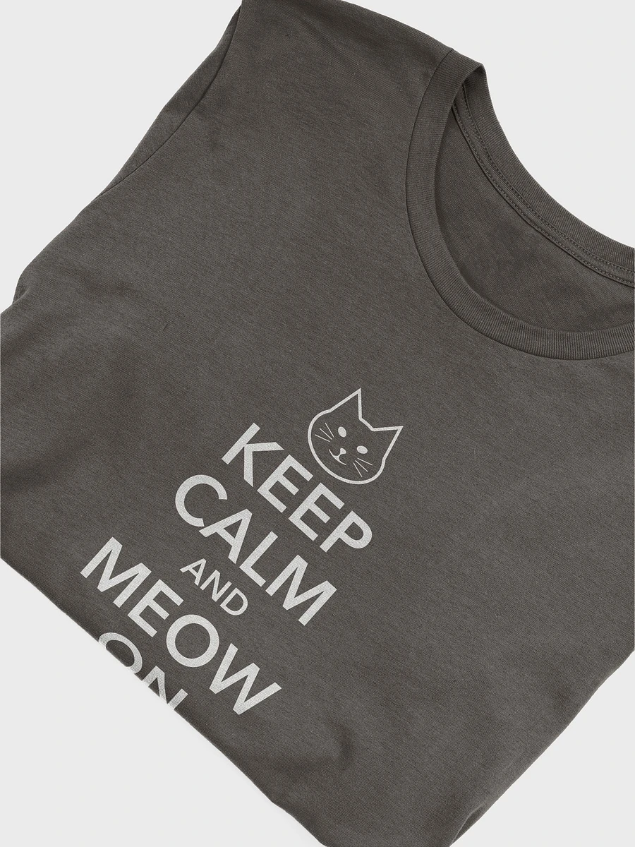 Keep Calm and Meow On Tee product image (50)