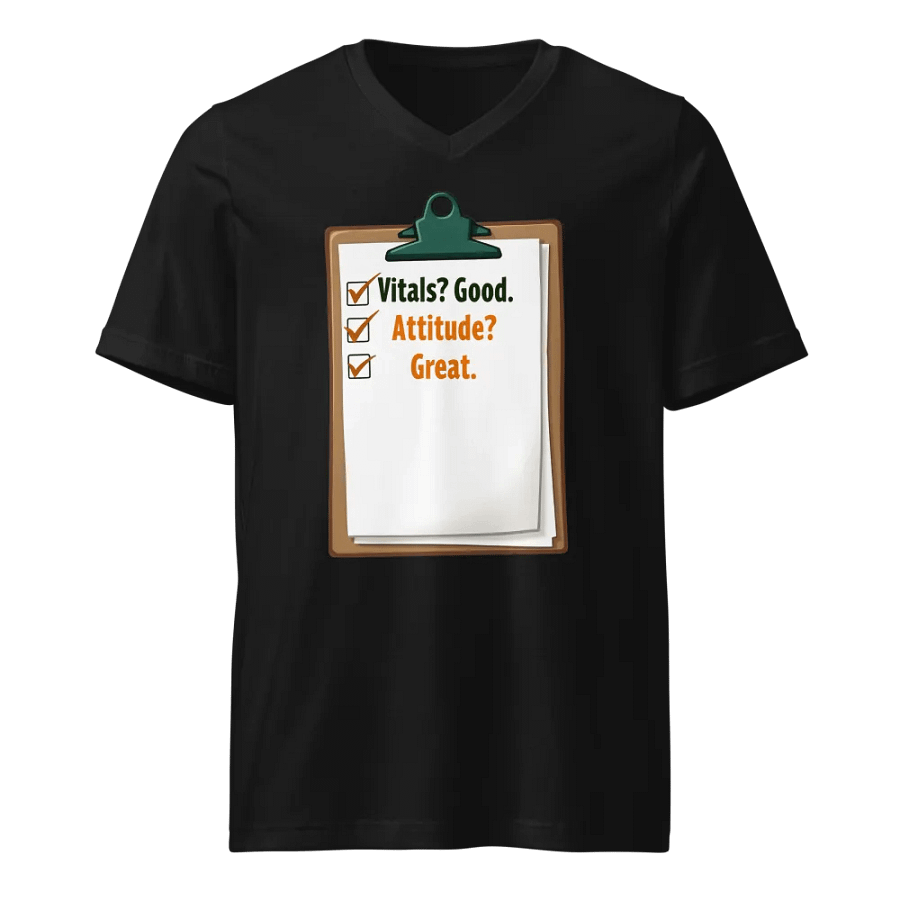 Checklist V-Neck Tee product image (1)