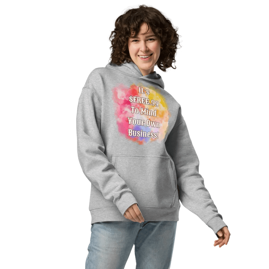 $FREE.99 Unisex Oversized Hoodie product image (33)