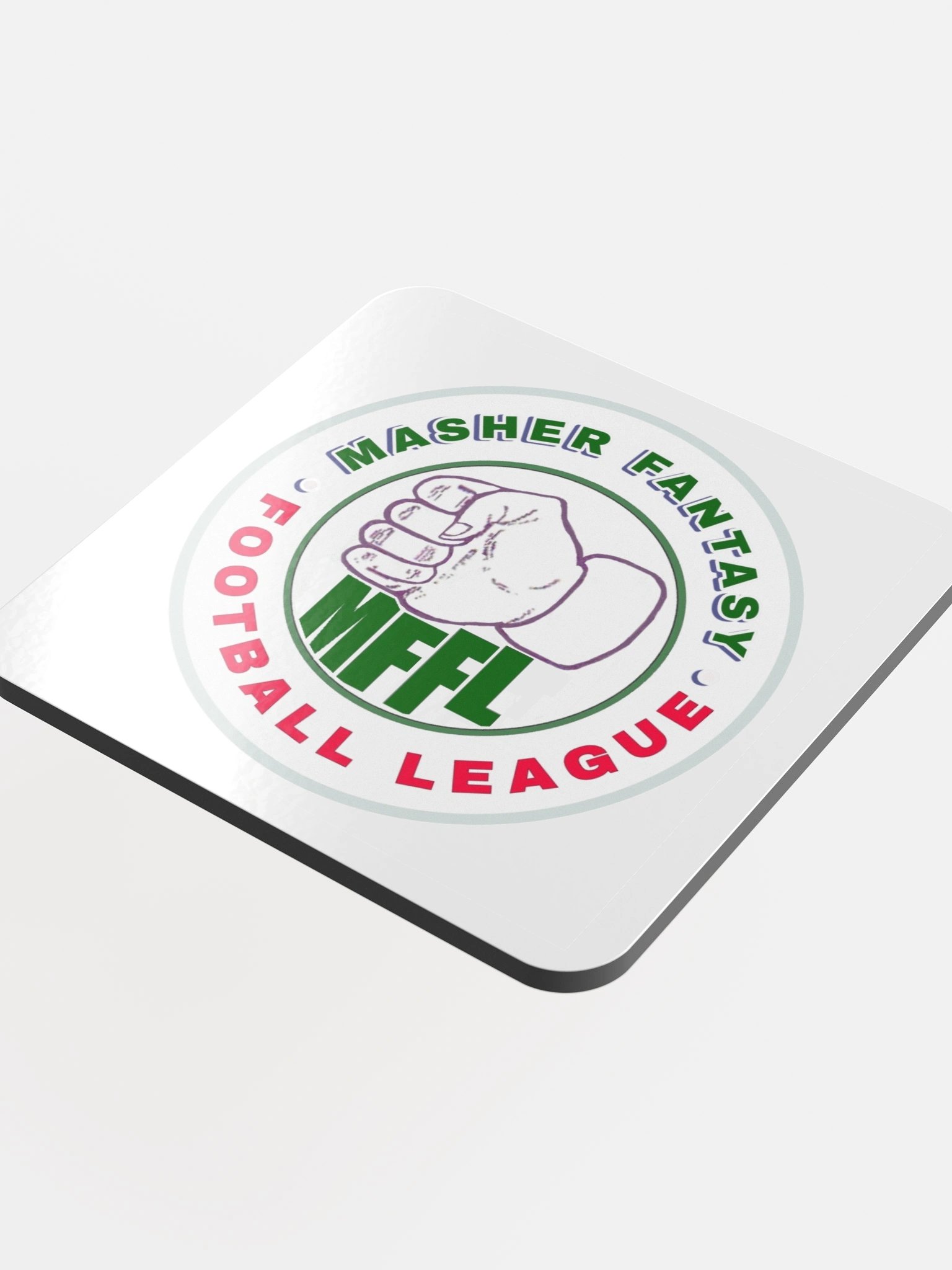 Masher Fantasy Football League Coaster product image (4)