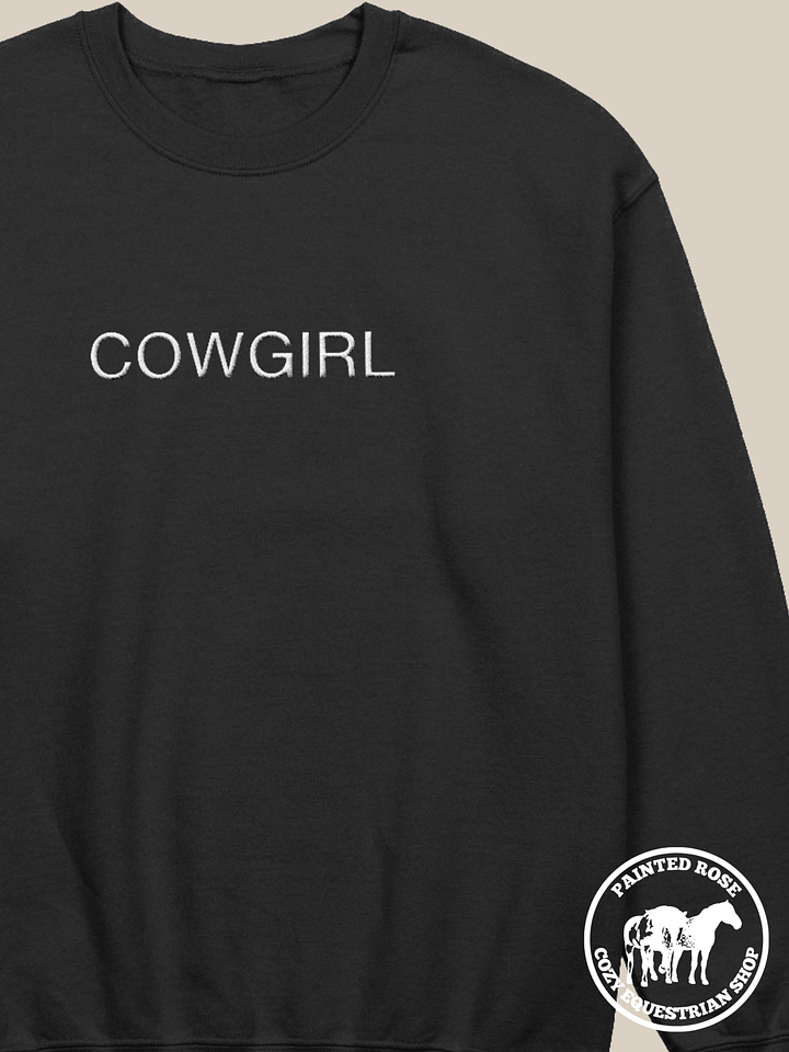 Cowgirl Embroidered Sweatshirt product image (1)