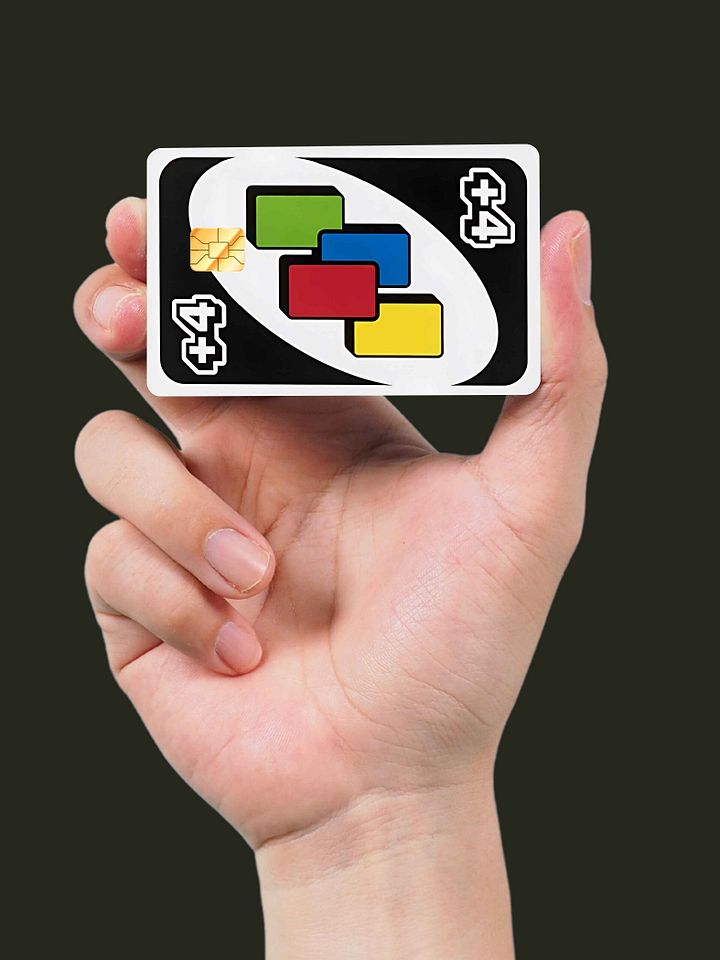 Uno +4 Card (Holographic) product image (2)