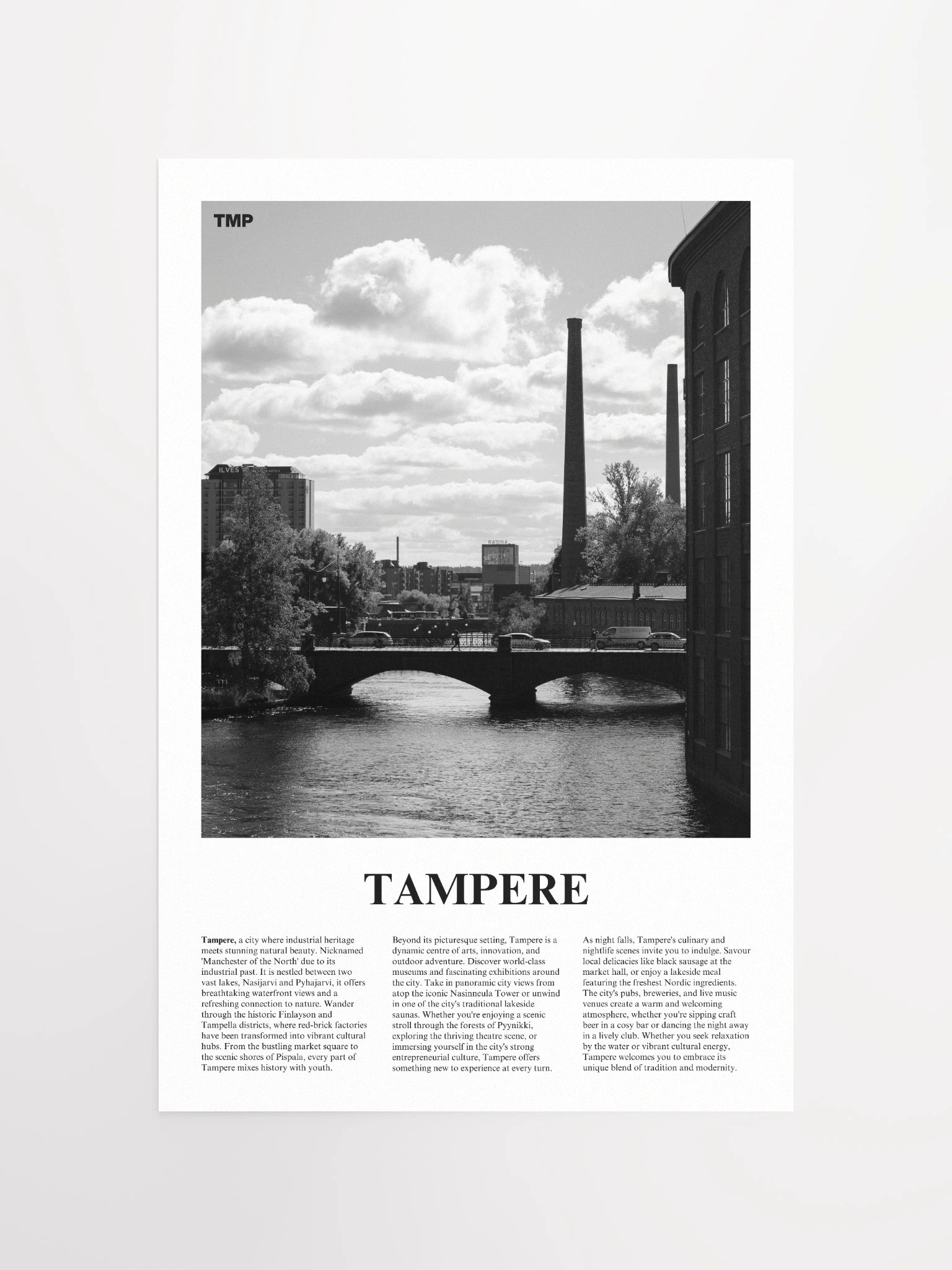 Tampere 02 Newspaper Poster product image (5)