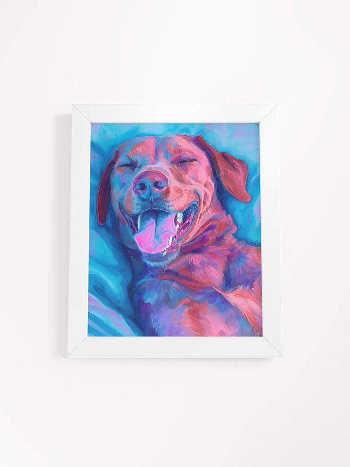 Dreamy Dog Bliss Framed Poster product image (1)